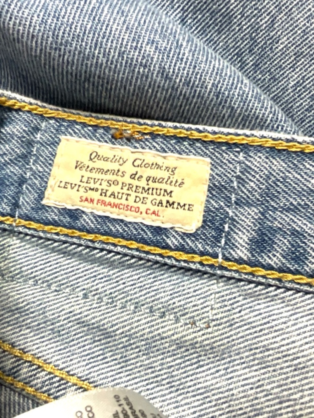 LEVI’S 100% Cotton Dad Jean 5 Pocket Slouchy Loose Fit US Sz 32 - Picture 7 of 15